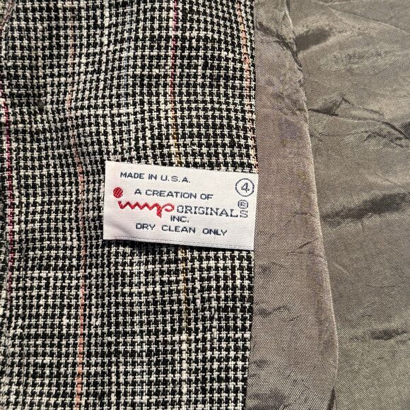 Imp Originals Sport Coat Boy 4T Houndstooth Suit Jacket Bundle Slim Jeans Preppy - Picture 4 of 15